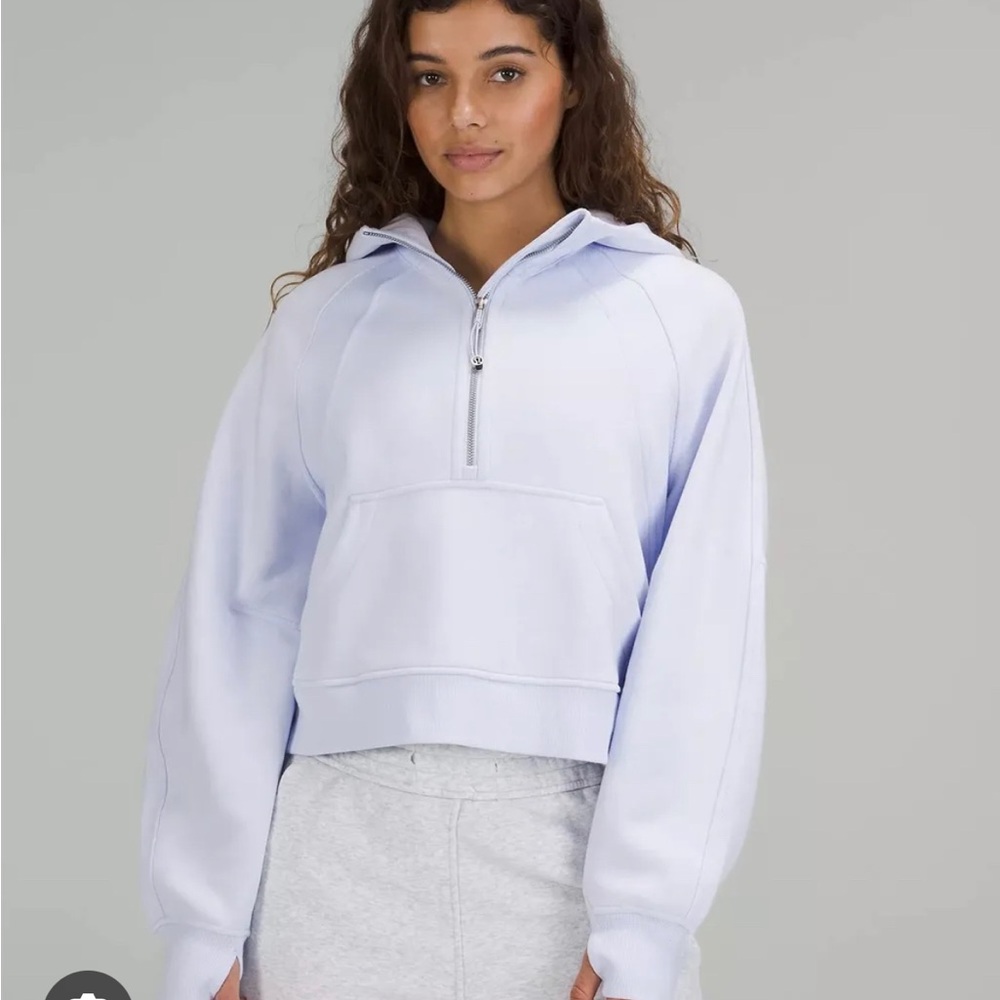 Lululemon Scuba Half Zip Sweatshirt.